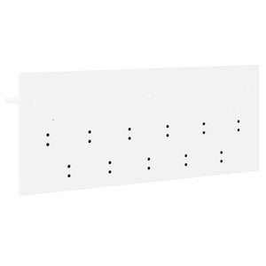 Wand-Nachttisch Weiß 100x40 cm