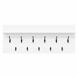 Wand-Nachttisch Weiß 100x40 cm