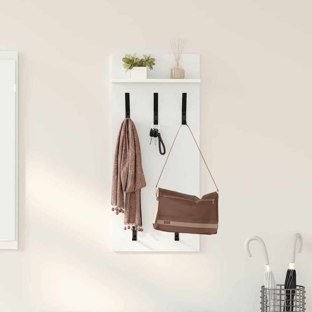 Wand-Nachttisch Weiß 40x90 cm
