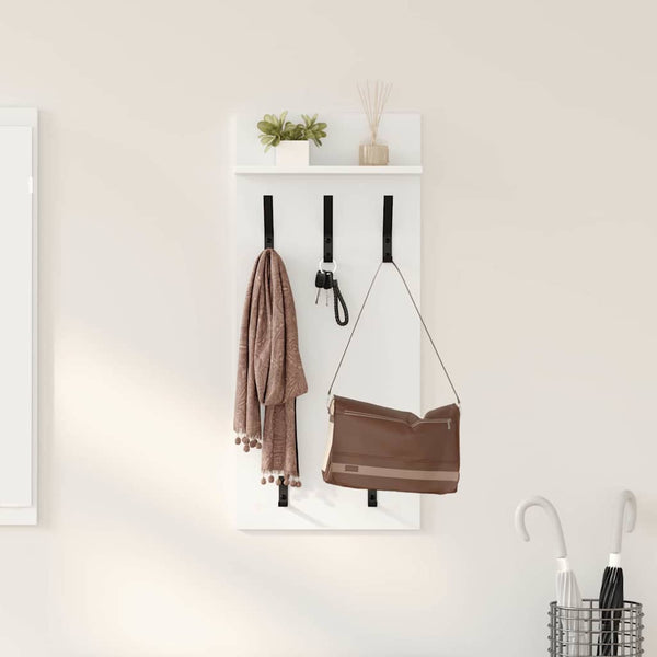 Wand-Nachttisch Weiß 40x90 cm