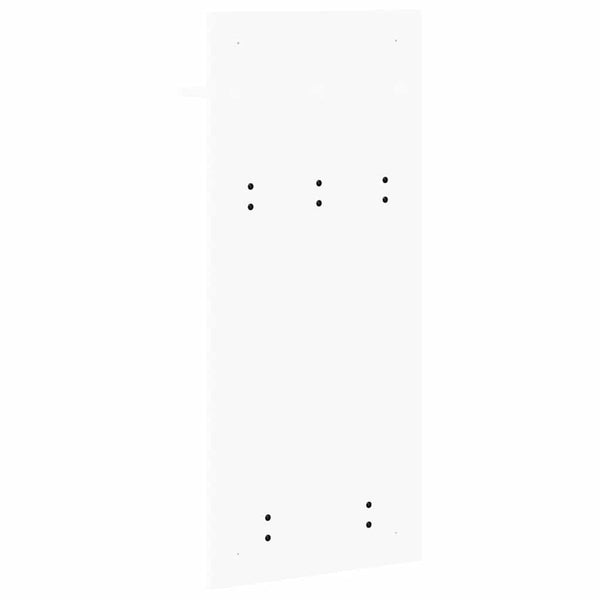 Wand-Nachttisch Weiß 40x90 cm
