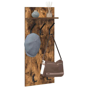 Wandmontierter Nachttisch Geräucherte Eiche
