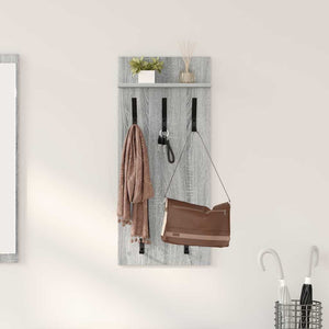 Wandmontierter Nachttisch Grau Sonoma 40x90 cm