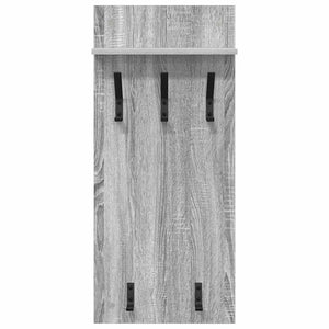 Wandmontierter Nachttisch Grau Sonoma 40x90 cm