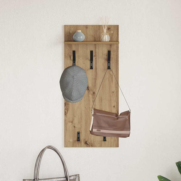 Wand-Nachttisch Artisan-Eiche 40x90 cm