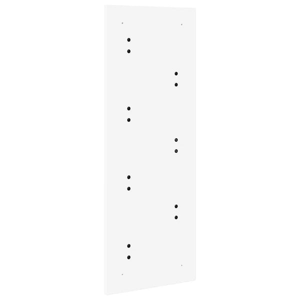 Wand-Nachttisch Weiß 30x80cm