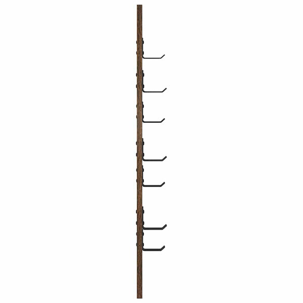 Wand-Nachttisch Geräucherte Eiche 30x80 cm