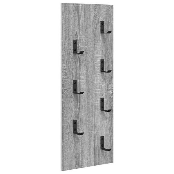 Wand-Nachttisch Grau Sonoma 30x80 cm
