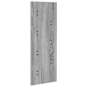 Wand-Nachttisch Grau Sonoma 30x80 cm