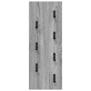 Wand-Nachttisch Grau Sonoma 30x80 cm