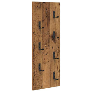 vidaXL Table de chevet murale Bois de récupération 30 x 1,5 x 80 cm