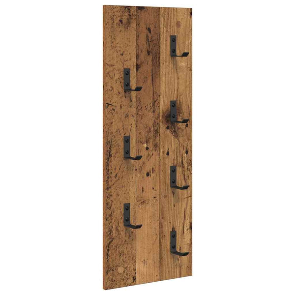 vidaXL Table de chevet murale Bois de récupération 30 x 1,5 x 80 cm