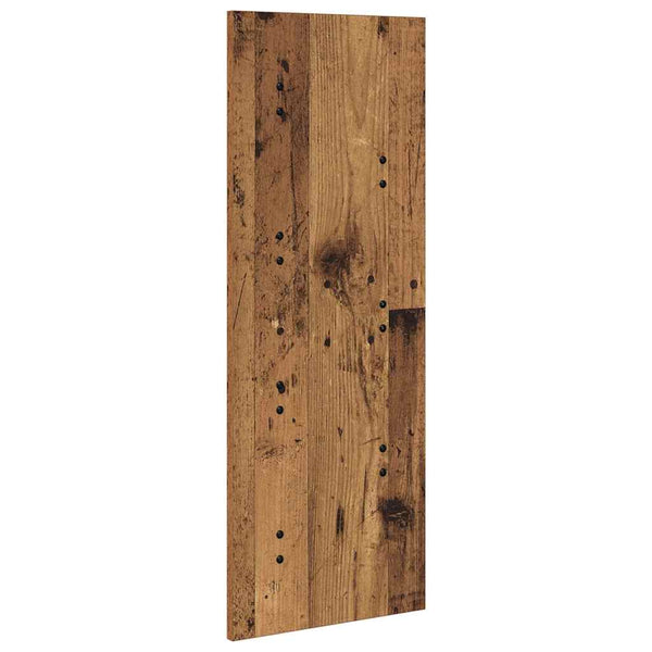 vidaXL Table de chevet murale Bois de récupération 30 x 1,5 x 80 cm