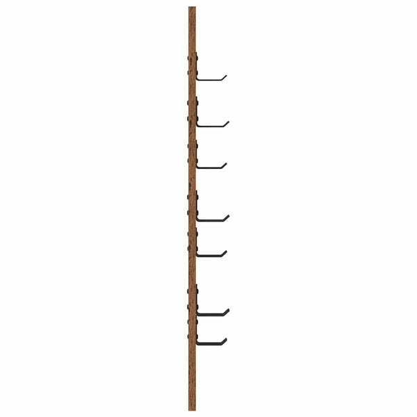 vidaXL Table de chevet murale Bois de récupération 30 x 1,5 x 80 cm