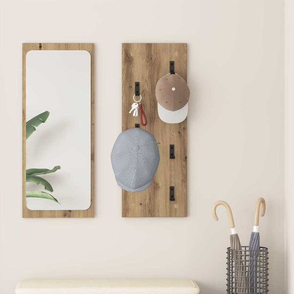 Wand-Nachttisch Artisan Eiche 30x80 cm