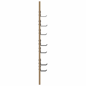 Wand-Nachttisch Artisan Eiche 30x80 cm