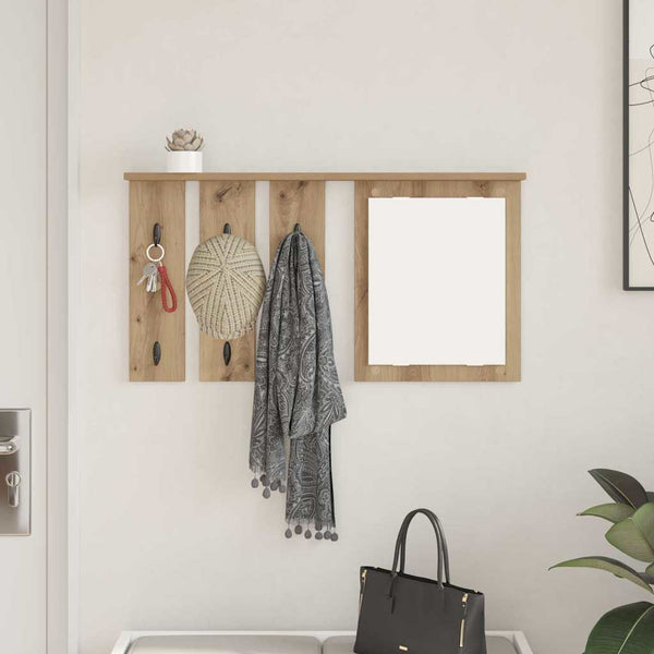 Wandmontierter Kleiderständer Artisan Eiche