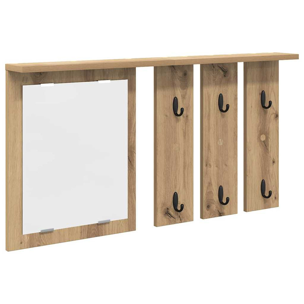 Wandmontierter Kleiderständer Artisan Eiche