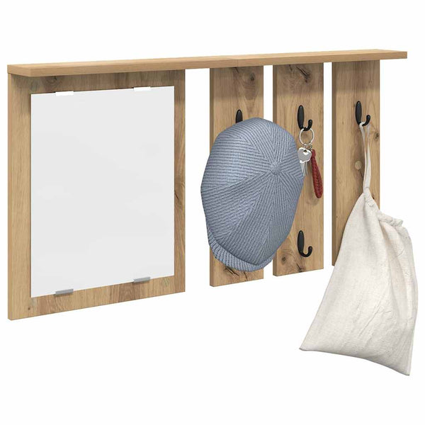 Wandmontierter Kleiderständer Artisan Eiche
