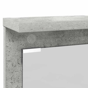 Wandmontierter Kleiderständer Betongrau