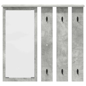 Wandmontierter Kleiderständer Betongrau