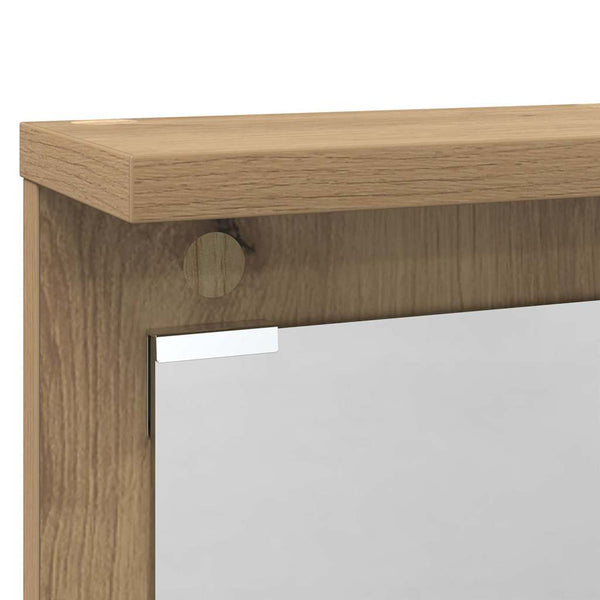 Wandmontierter Kleiderständer Artisan Eiche