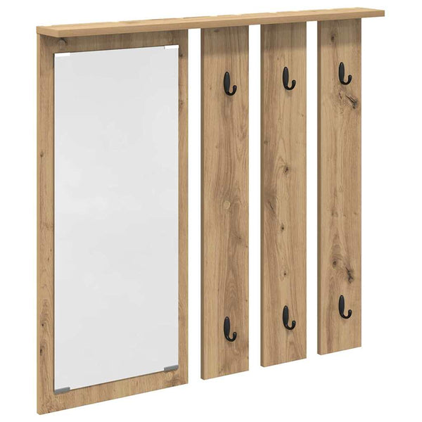 Wandmontierter Kleiderständer Artisan Eiche