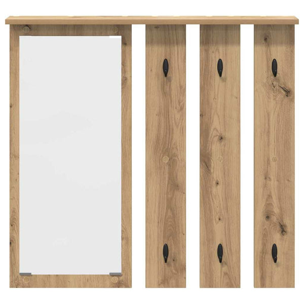 Wandmontierter Kleiderständer Artisan Eiche
