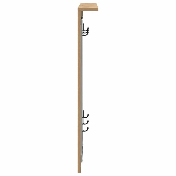 Wandmontierter Kleiderständer Artisan Eiche
