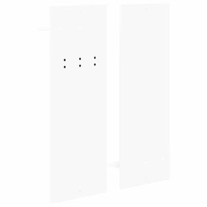 Wand-Nachttisch Weiß 70x90 cm