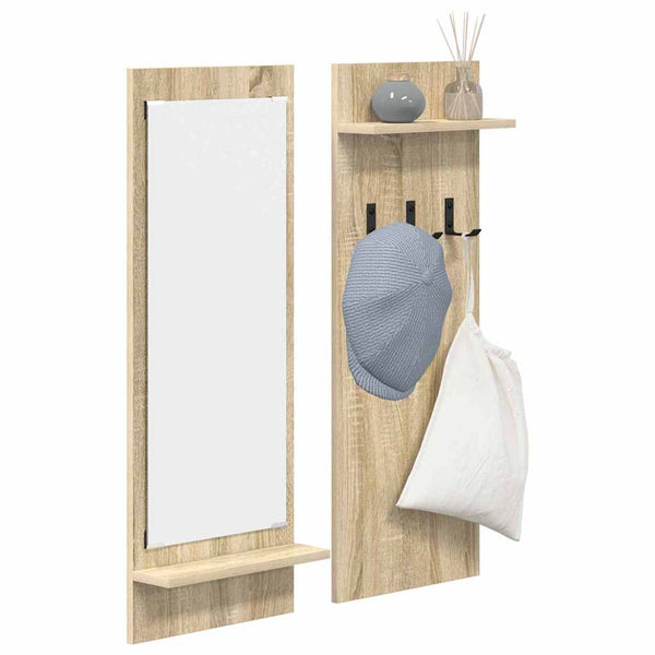 Wand-Nachttisch Sonoma Eiche 70x90 cm