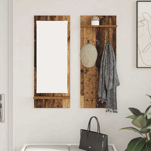 Wand-Nachttisch Altholz 70x90 cm