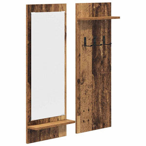 Wand-Nachttisch Altholz 70x90 cm