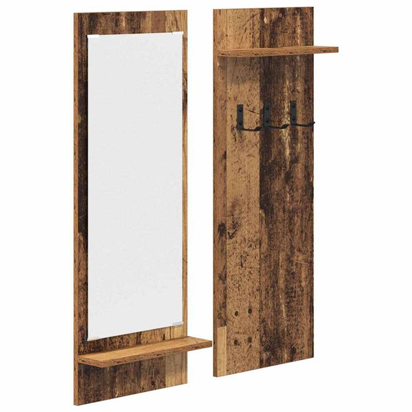 Wand-Nachttisch Altholz 70x90 cm