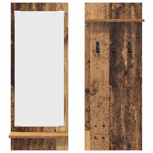Wand-Nachttisch Altholz 70x90 cm