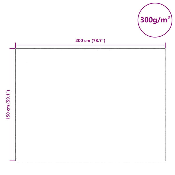 Umzugsdecken 25er-Set Grau 150x200cm