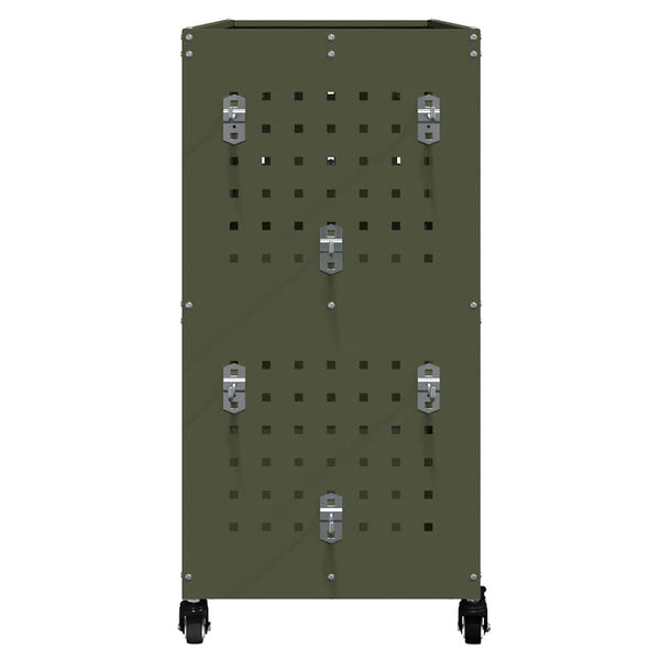 Werkzeugwagen, Olive Grün, Stahl