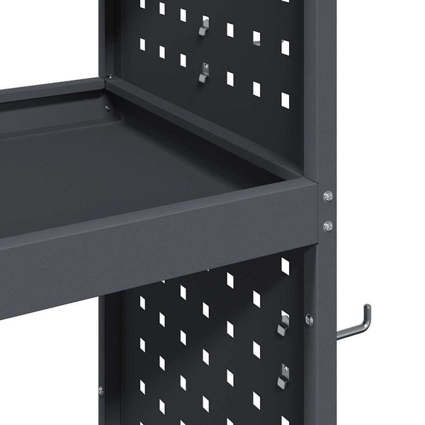 Werkzeugwagen Anthrazit Stahl 65x35x111cm