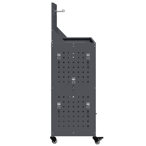 Werkzeugwagen Anthrazit Stahl 65x35x111cm