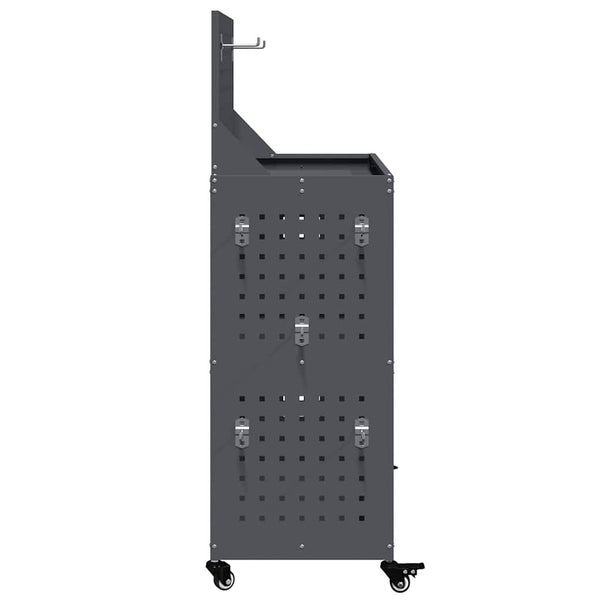 Werkzeugwagen Anthrazit Stahl 65x35x111cm