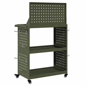 Werkzeugwagen Olive Grün Stahl