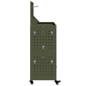 Werkzeugwagen Olive Grün Stahl