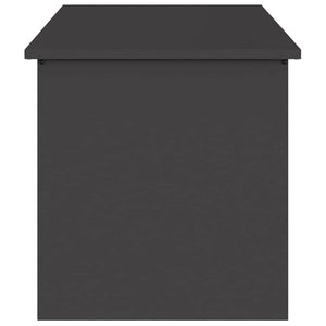 Stahl Außenlagerbox Schwarz 100 cm