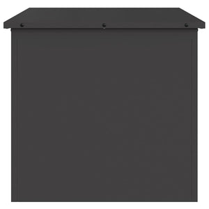 Schwarze Außenlagerbox Stahl 55x50,5x50cm