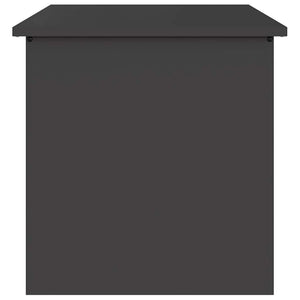 Schwarze Außenlagerbox Stahl 55x50,5x50cm