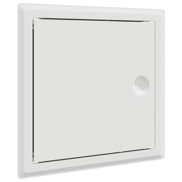 Zugangsklappe, Stahl, 23x23cm, Weiß, 2er-Set