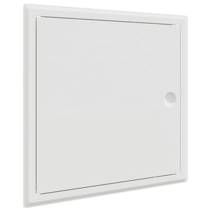 Weiße Zugangsklappe Stahl 33x33 cm