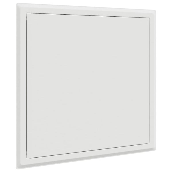 Weiße Stahl-Zugangsklappe 33,5x33,5 cm