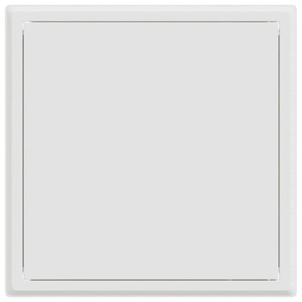 Weiße Stahl-Zugangsklappe 33,5x33,5 cm