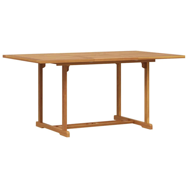 vidaXL Salon de jardin 7 pcs Bois d'acacia massif Naturel